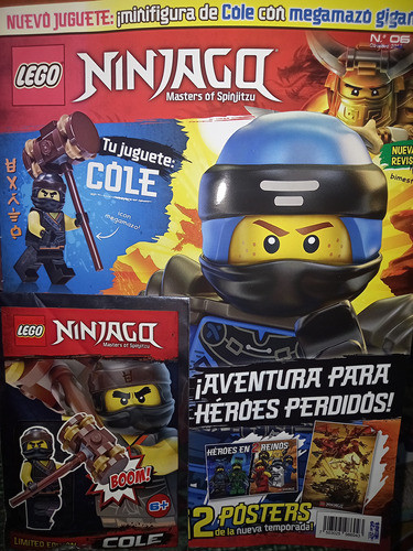 LEGO Ninjago Magazine with Comic, Minifigure, Variants Available