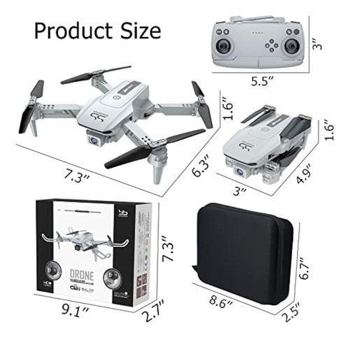 Scharkspark Drone With Camera for Adults/Kids1