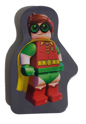 McDonald's Lego Batman Robin and Catwoman Can - Main Image