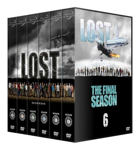 DVD Lost Complete Series Seasons 1 2 3 4 5 6 Latino
