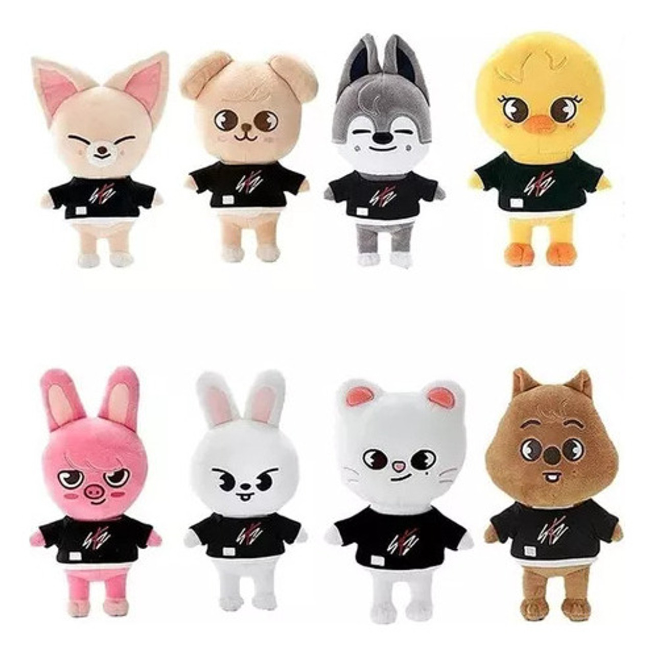 Generic Plush Doll Street Kids Skzoo Stray Kids 8 Pieces