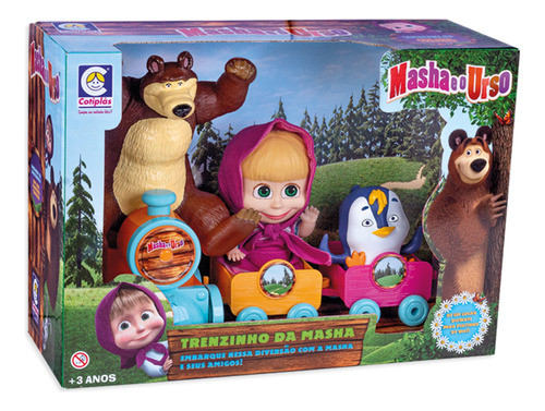 Cotiplás Masha and The Bear Train Set - Main Image