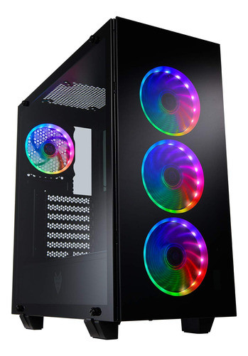 Intel PC Torre Gamer Core I7 16GB DDR4 480GB SSD Wifi 4X Fanes RGB