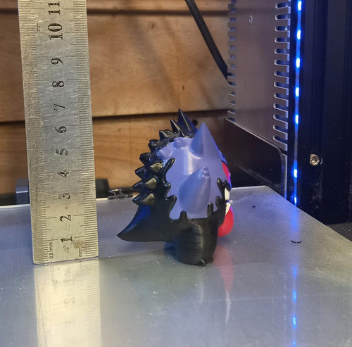123D IMPRESIONES Gengar Venom 3D Print 7cm - Main Image