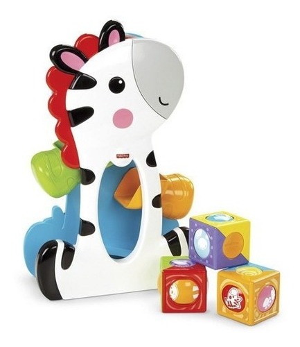 Juguete De Jirafa Fisher Price Jirafa Con Bloques Fisher Price