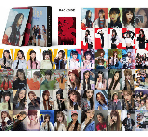Generic 218 Photocard Collection NewJeans Kpop Lomo Card