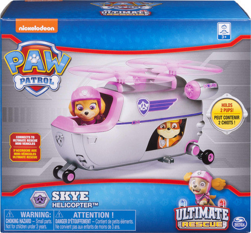 Paw Patrol Ultimate Rescue Helicopter Skye with Toy Figure