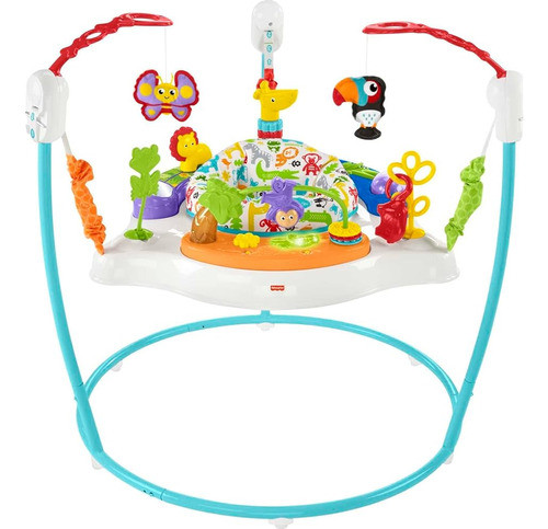 Fisher-Price Animal Activity Jumperoo, Blue, One Size