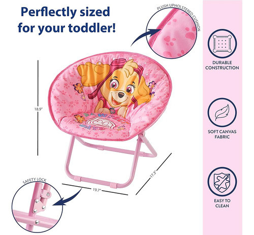 Skye Paw Patrol Chair PAW Patrol Chair Desk With Storage Bin Delta