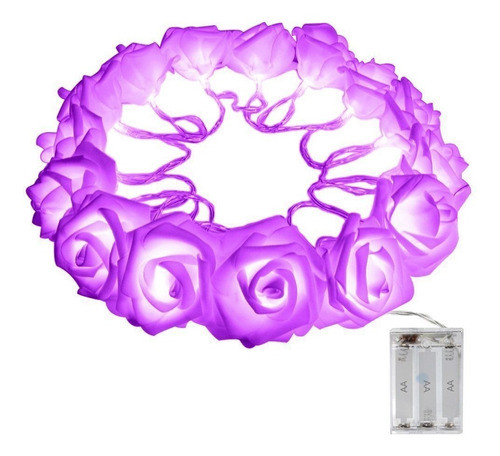 CrazyFire Rose Flower LED String Lights