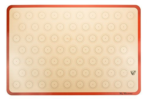 Velesco Silicone Macaron Baking Mat Full Sheet Size (Thick Large)