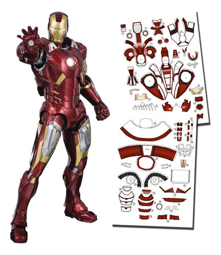 Paper Craft Iron Man Mark Papercraft Figure - Main Image