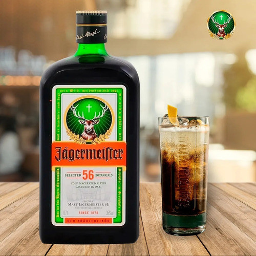 Jägermeister 700ml Herbal Liqueur - Pack of 2 Bottles