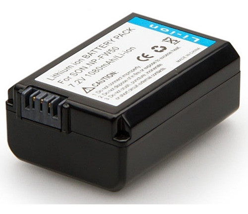Cameron Sino NP-FW50 Battery for Sony A6100 A6300 A7 A7II, NEX