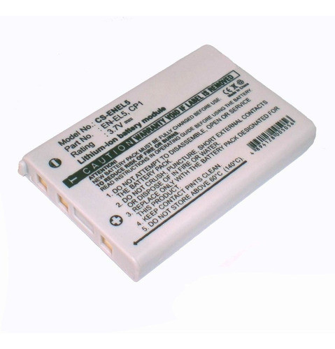 Batterie Nikon EN-EL5 Originale 3,7V 1100mAh – Pour Coolpix P / S Series - Photo, audio & vidéo