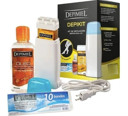 Depilación Kit Depimiel Depilación Roll Cartucho De Cera