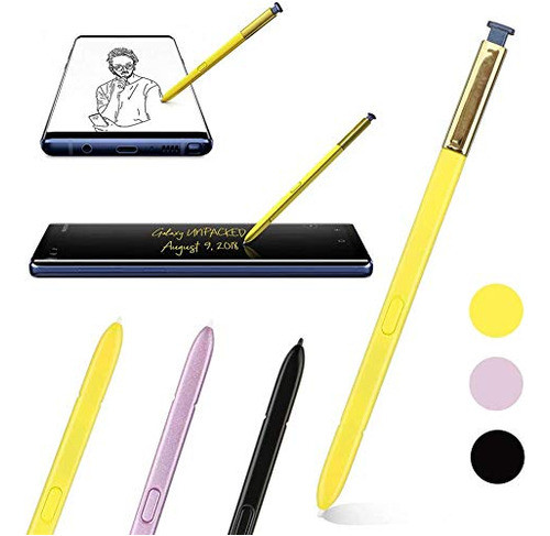 Fop Galaxy Note Stylus Yellow Replacement Pen with Bluetooth