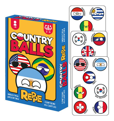 Flash Gondor Countryballs Reppe Card Game