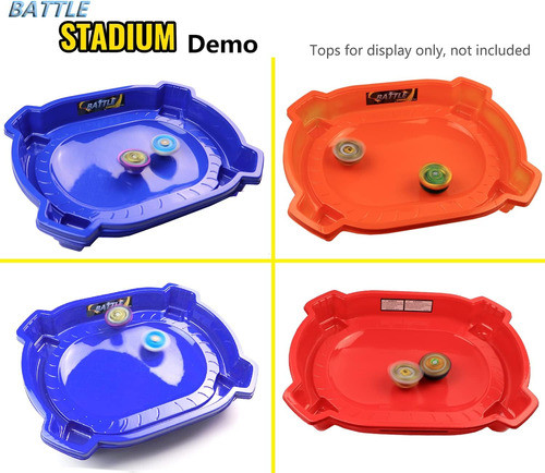 Aimoly Battle Stadium for Beyblade Burst Battles (Blue 2)