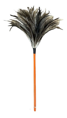 Plumero De Plumas De Avestruz Extensible | 51-150 Cm Con Mango De Acero | Lavable Y Reutilizable