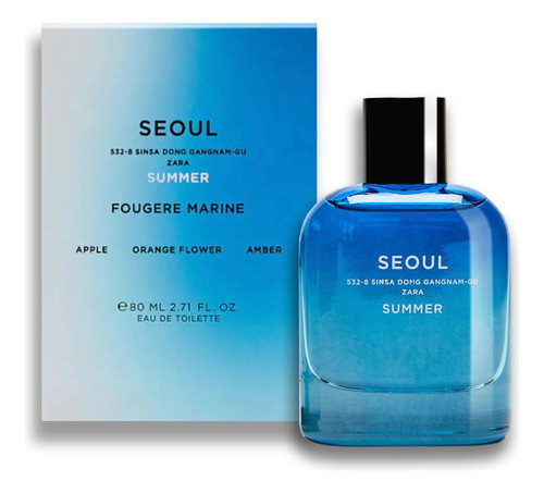 Zara Seoul Summer Eau De Toilette 80ml - Main Image