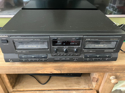 Panasonic ステレオダブルカセットデッキ RS-TR515 Technics RS Panasonic ステレオダブルカセットデッキ RS-TR515 Technics RS