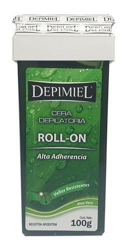 Depimiel Depikit Wax Melting Kit Roll-On Wax with 100 Strips