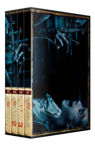 DVD Insidious La Noche Del Demonio Saga Completa Latino