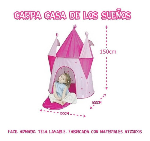 Iplay Princess Dream Castle Fabric Tent