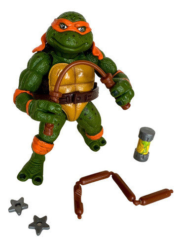 Playmates Miguel Angel Teenage Mutant Ninja Turtles Movie Star 1992, image size:945x1280