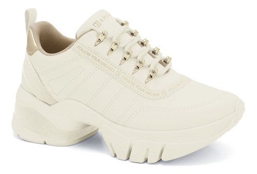 Ramarim Women's Chunky Sneakers in Beige 39