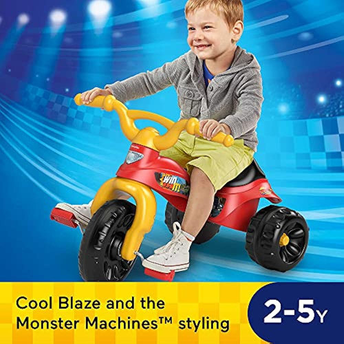 Fisher-Price Nickelodeon Blaze The Monster Machines Tough Trike