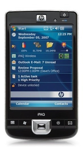 HP iPAQ 216 Windows Mobile 6 Pocket PC with Charger and Cable