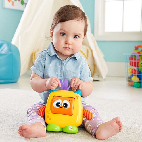 Fisher-Price Fun Emotions Monster Toy for Babies 1, 2, Years Old