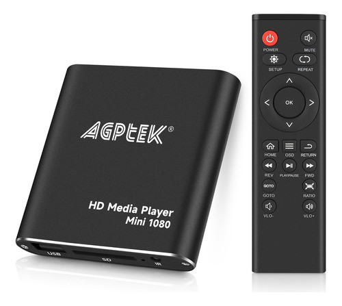 Agptek Mini 1080P Full HD HDMI Digital Media Player