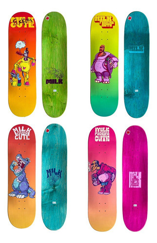 Milk Skateboards Shape Milk Verde Monster Green Pf Base