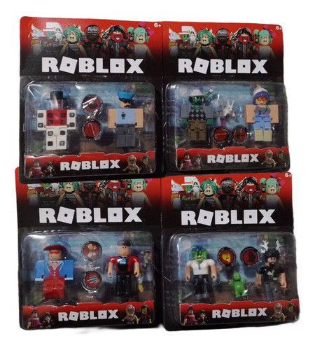 Roblox Toy Pack X8 Dolls 10 Accessories