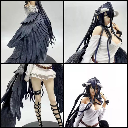 Figura Albedo - Overlord Girl Angel Succubus 21cm Import Anime Figura Albedo - Overlord Girl Angel Succubus 21cm Import Anime