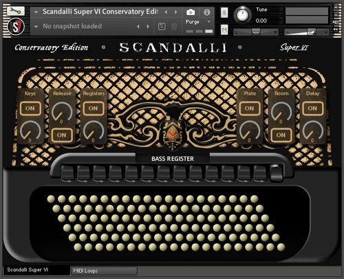 Scandalli Accordion Super VI Conservatory Edition Kontakt 5.8