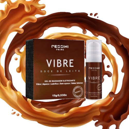 Pessini Vibre Gel Lubricant Vibrating Sweet Milk Electrifying Pessini Vibre Gel Lubricant Vibrating Sweet Milk Electrifying