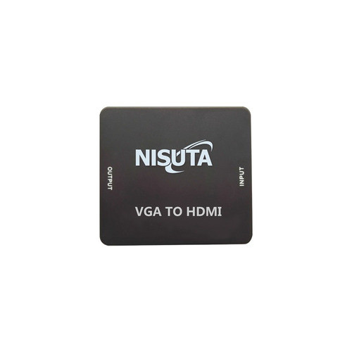 Nisuta VGA To HDMI Adapter 1080p Audio For Monitor