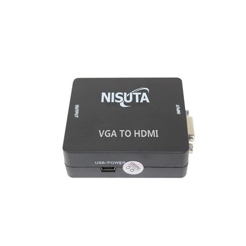 Nisuta VGA To HDMI Adapter 1080p Audio For Monitor - Main Image