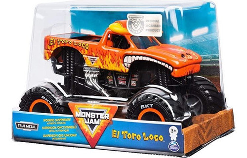 ES DIVERTIDO Auto Radio Control Monster Jam Toro Loco Cr