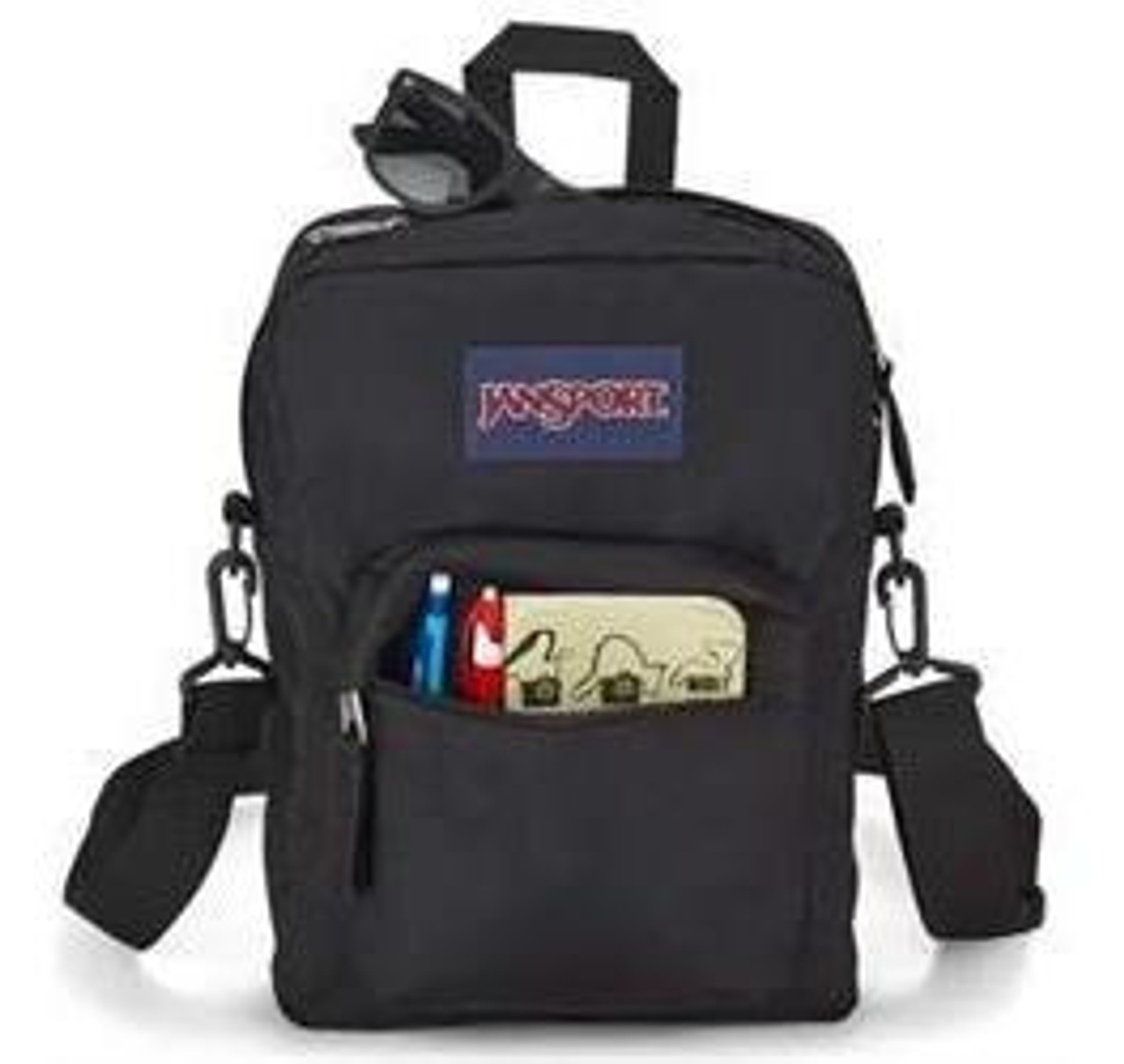 ★22-23FW新作★JANSPORT★COLFAX CROSSBODY BAG JanSport Colfax Cross Black Bag