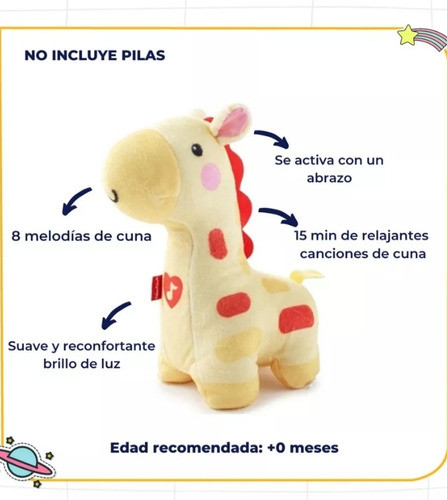 Fisher Price Musical Giraffe with Light