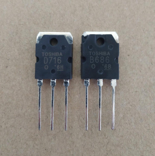 Toshiba Par Transistor 2SD716 D716 2SB686 B686 Original