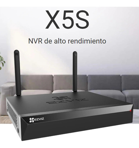 Ezviz Wireless NVR Channel X5S 5MP 3K Full HD HDMI ONVIF