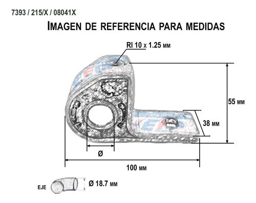 Teodoro Barth Kit Bujes Barra Parri Bieleta P/ Citroën Xsara ZX 21
