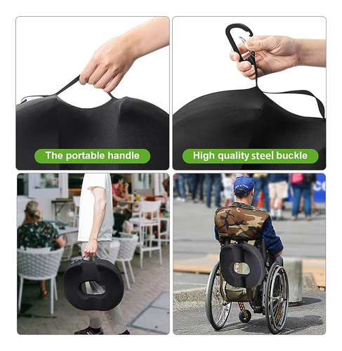 MargGona Donut Pillow Coccyx Seat Cushion for Prostate, Sciatica