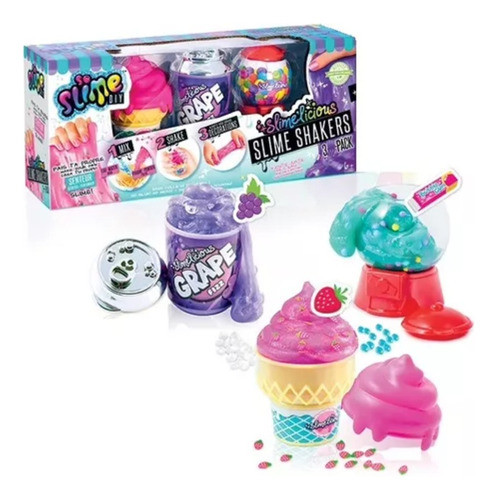 So Slime DIY Kit Set Fabrica Tu Slime Sensory Educational Game
